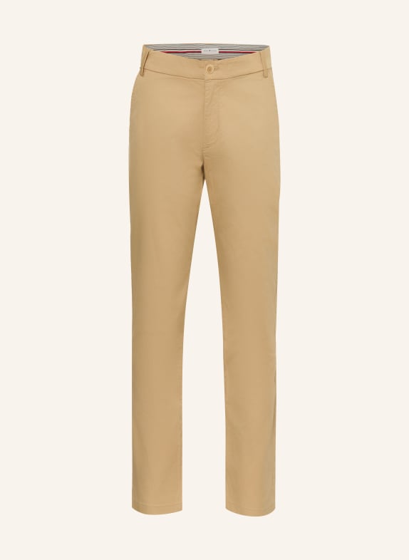 TOMMY HILFIGER Spodnie slim fit BEŻOWY