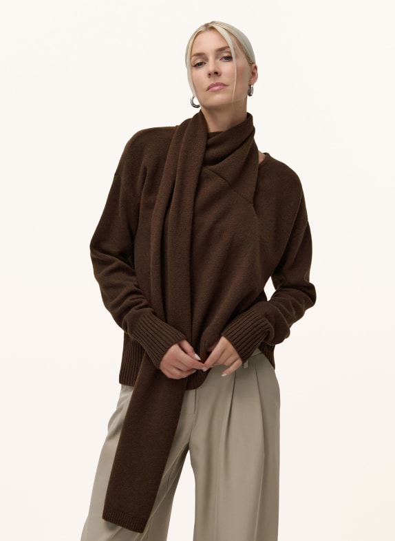 LeGer Studio Pullover HELGA DUNKELBRAUN