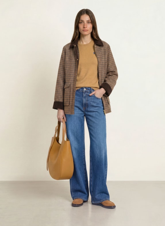 LONGCHAMP Geantă tip sac LE FOULONNÉ XL CAMEL