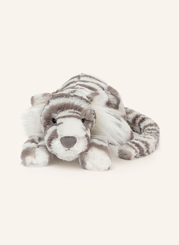 Jellycat Plüsch-Spielzeug SACHA SNOW TIGER LITTLE GRAU / WEISS