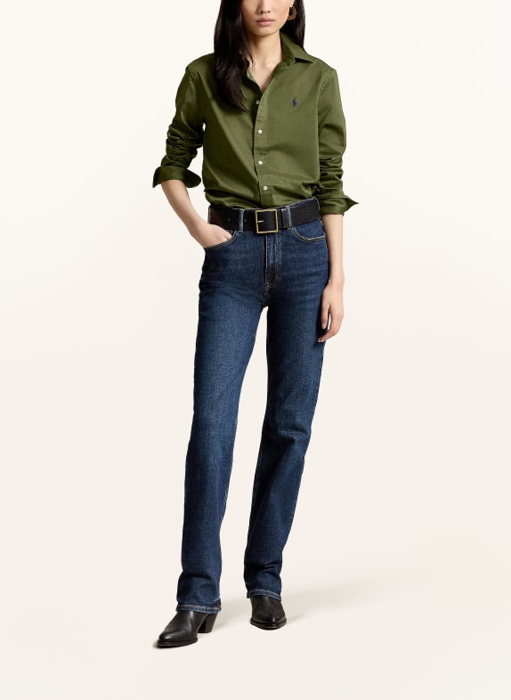 POLO RALPH LAUREN Skjortblus OLIVGRÖN