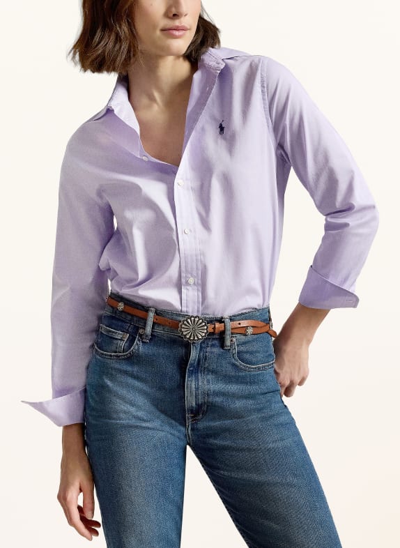 POLO RALPH LAUREN Skjortblus LJUSLILA