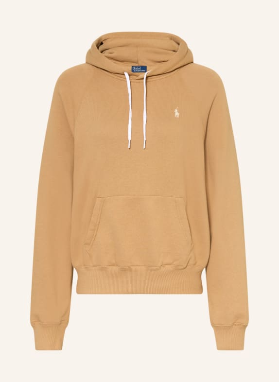 POLO RALPH LAUREN Mikina s kapucí ISLAND VELBLOUDÍ