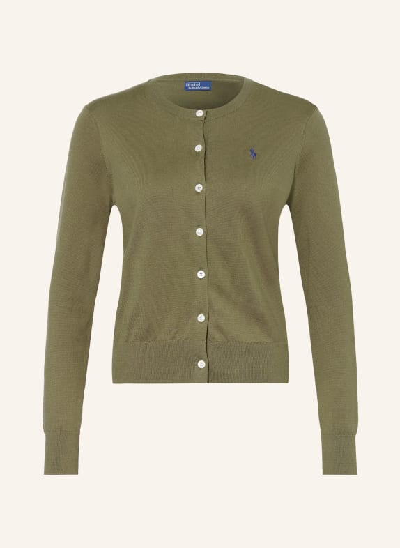 POLO RALPH LAUREN Strickjacke KHAKI