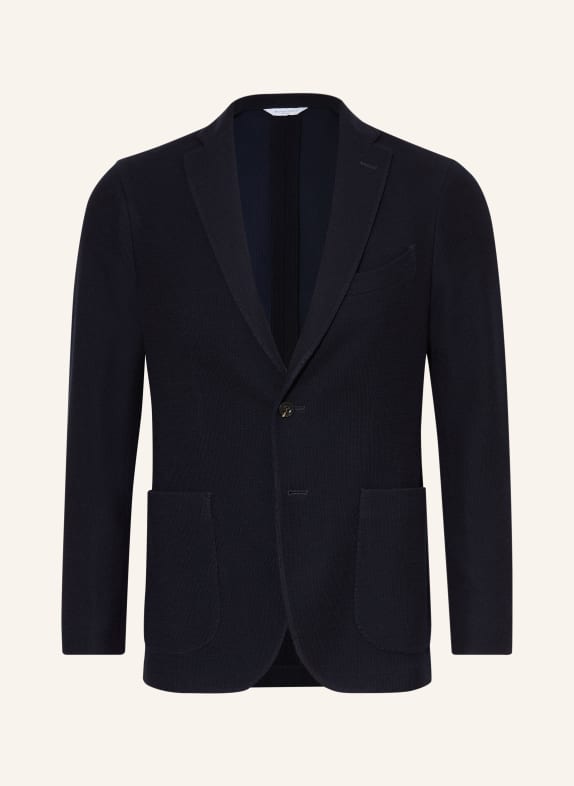 BOGLIOLI Stricksakko Extra Slim Fit DUNKELBLAU