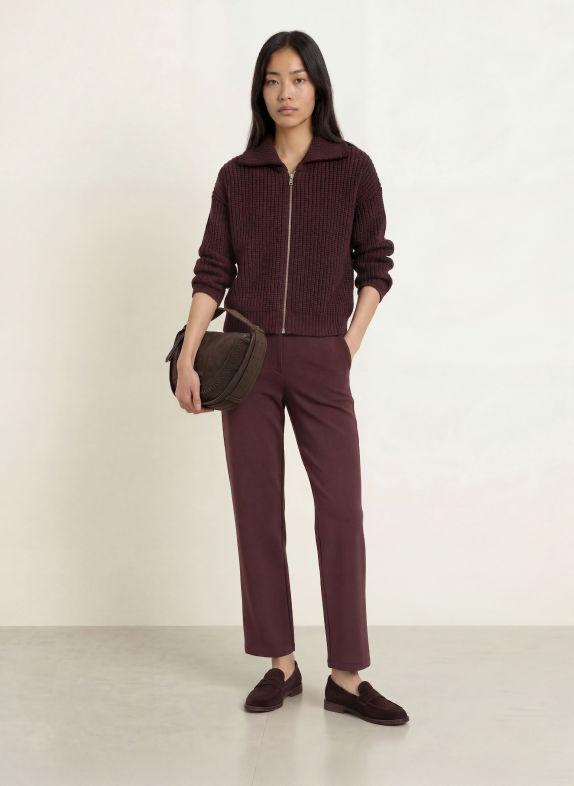 Marc O'Polo Jersey pants DARK RED