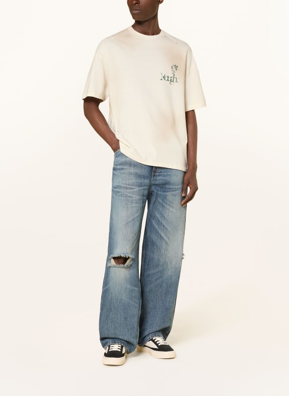 rough. T-shirt ECRU