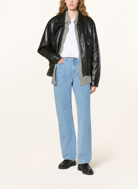 carhartt WIP Rechte jeans NOXON 0112 Blue stone bleached
