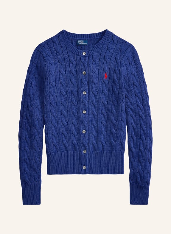 POLO RALPH LAUREN Strickjacke BLAU