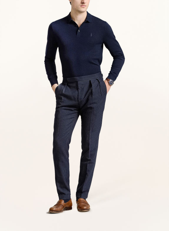 POLO RALPH LAUREN Polo en maille BLEU FONCÉ