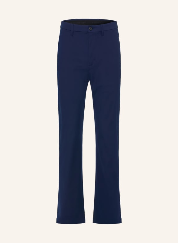 TOMMY HILFIGER Chino DENTON Straight Fit MÖRKBLÅ