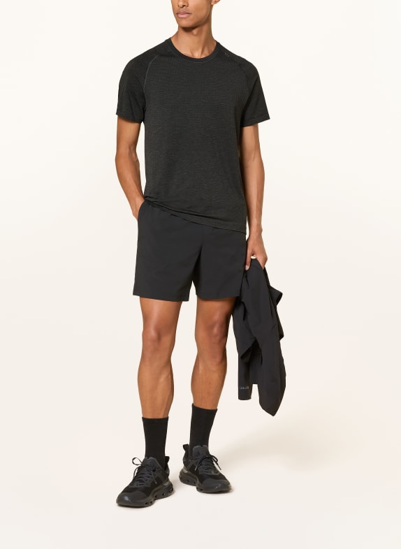 lululemon T-shirt METAL VENT TECH ZWART