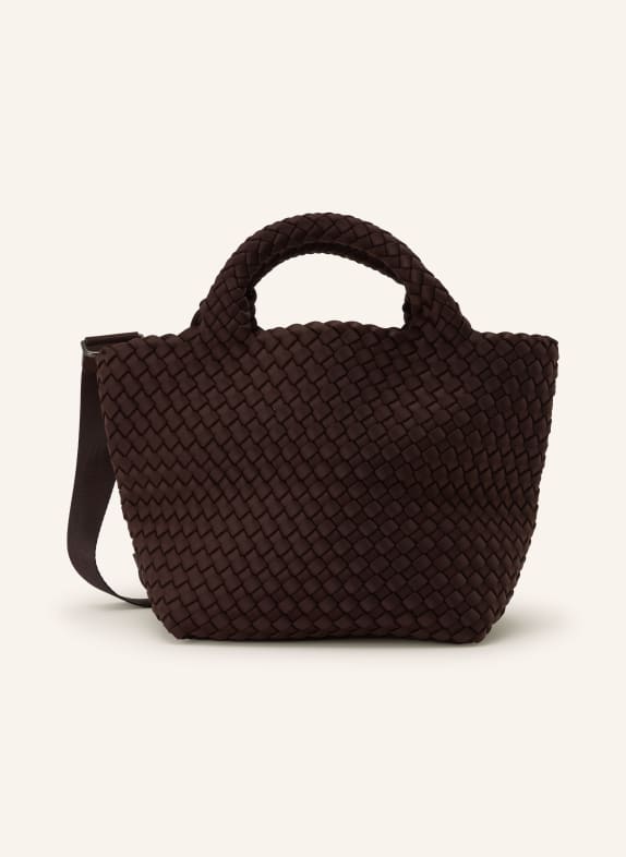 Naghedi Handtasche ST BARTHS SMALL mit Pouch DUNKELBRAUN