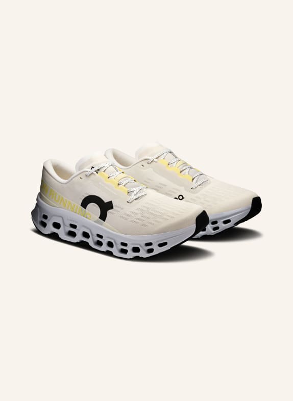 On CLOUDMONSTER 3 Running Shoes LIGHT YELLOW / BEIGE / DARK YELLOW
