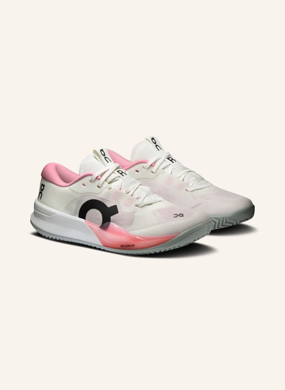 On Tennisschuhe THE ROGER PRO 3 CLAY WEISS / ROSA / SCHWARZ