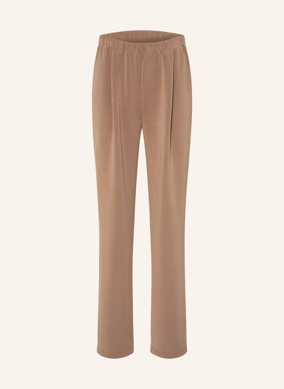SELECTED sweatpants BROWN