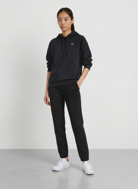 LACOSTE joggingbroek ZWART