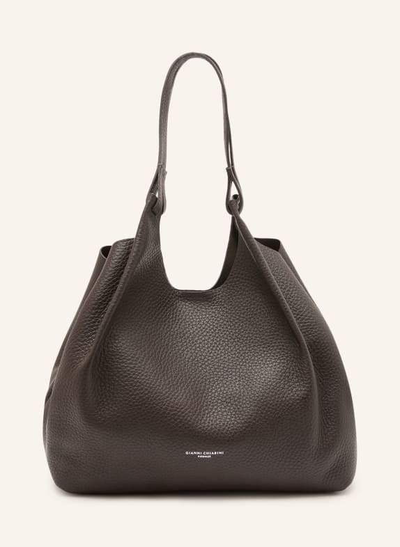 GIANNI CHIARINI Shopper DUA XL mit Pouch DUNKELBRAUN