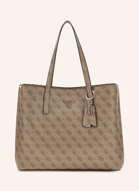 GUESS Shopper MERIDIAN mit Nieten BEIGE