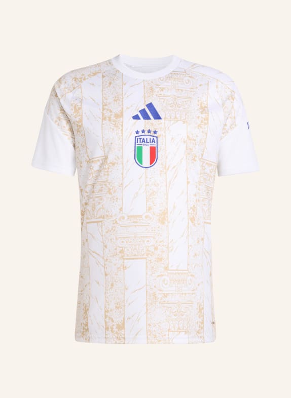 adidas Warm-up Shirt ITALY HOME 2026 WHITE / GOLD
