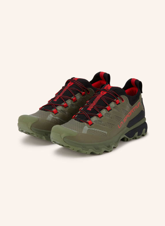 LA SPORTIVA Chaussures de randonnée ULTRA RAPTOR 3 OLIVE / ROUGE / NOIR