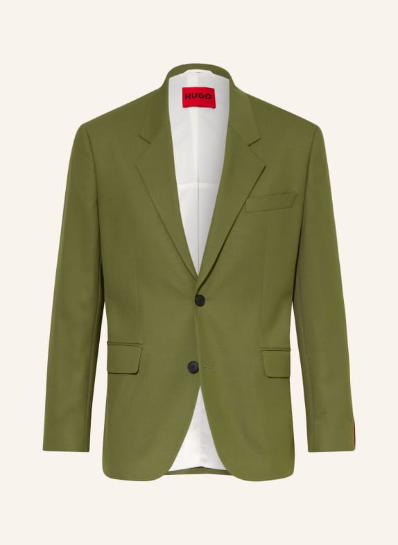 HUGO Marynarka garniturowa KARLO243X modern fit 388 OPEN GREEN