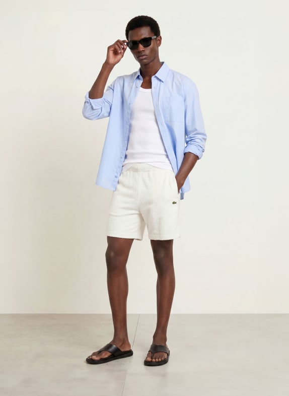 LACOSTE Frotteshorts HVID