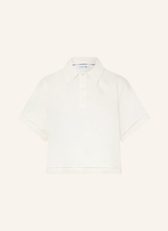 LACOSTE Blusenshirt WEISS