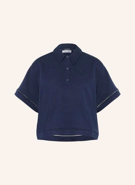 LACOSTE Bluzka koszulowa GRANATOWY