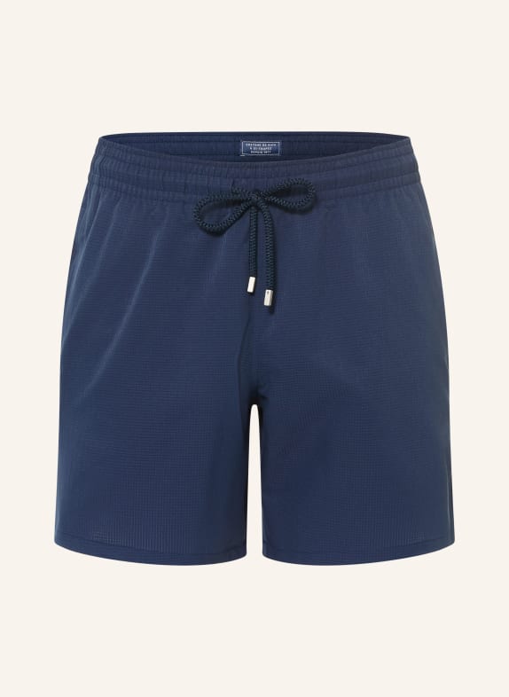 VILEBREQUIN SOLID swim shorts DARK BLUE