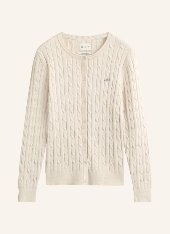 GANT vest LICHTBRUIN