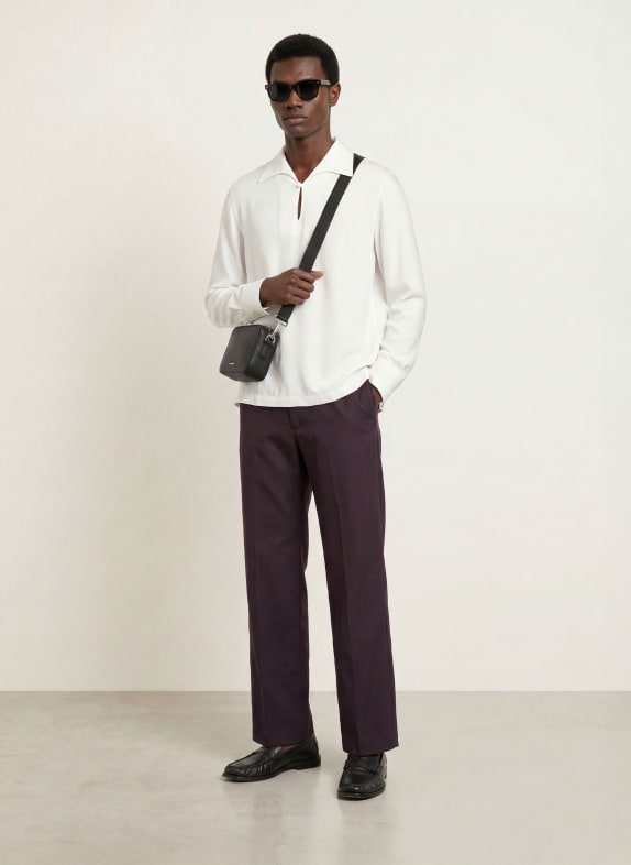 SANDRO Chino Regular Fit DUNKELBRAUN