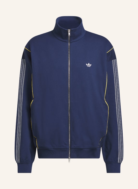 adidas Originals Trainingsjas CITY TERRACE in een materiaalmix DONKERBLAUW / GEEL / WIT