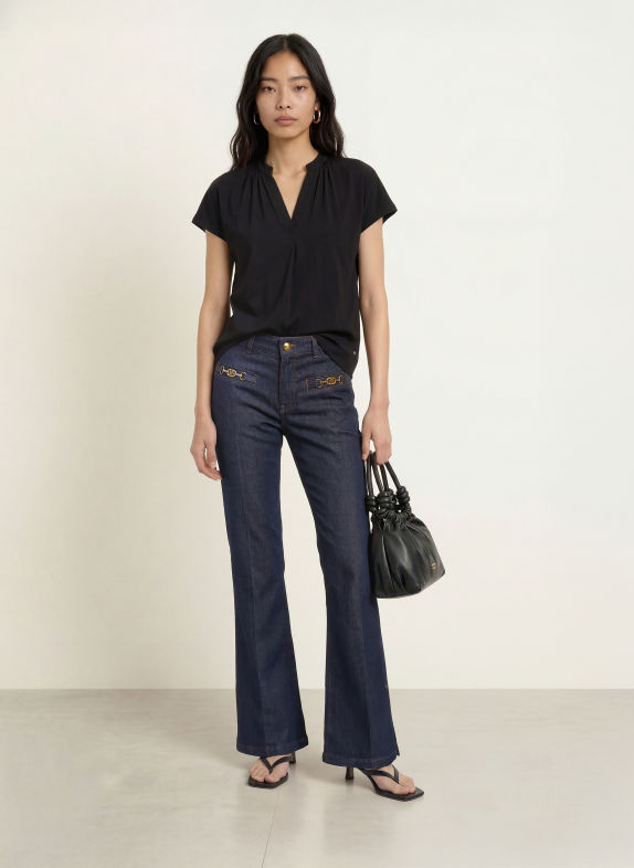MOS MOSH T-shirt MMSHIRA NOIR