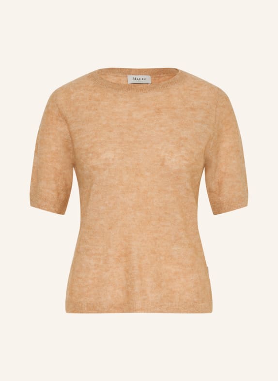 MAERZ MUENCHEN Pull en maille avec alpaga CHAMEAU