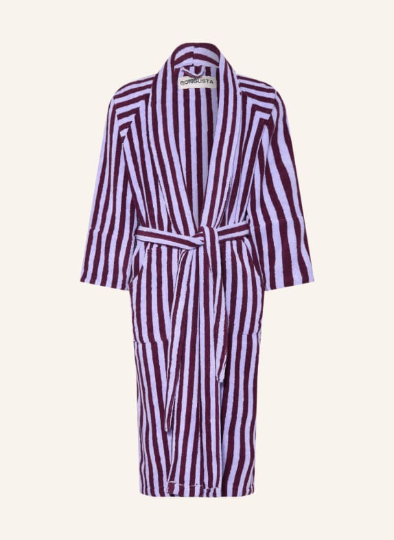 BONGUSTA Peignoir unisexe NARAM LILAS CLAIR / LILAS FONCÉ