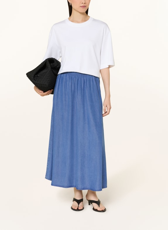 Smith & Soul Rok in jeanslook BLAUW