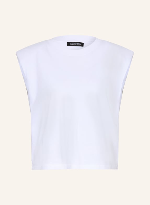 black palms Top ICONIC WEISS