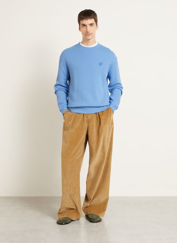 JW ANDERSON sweatshirt LICHTBLAUW