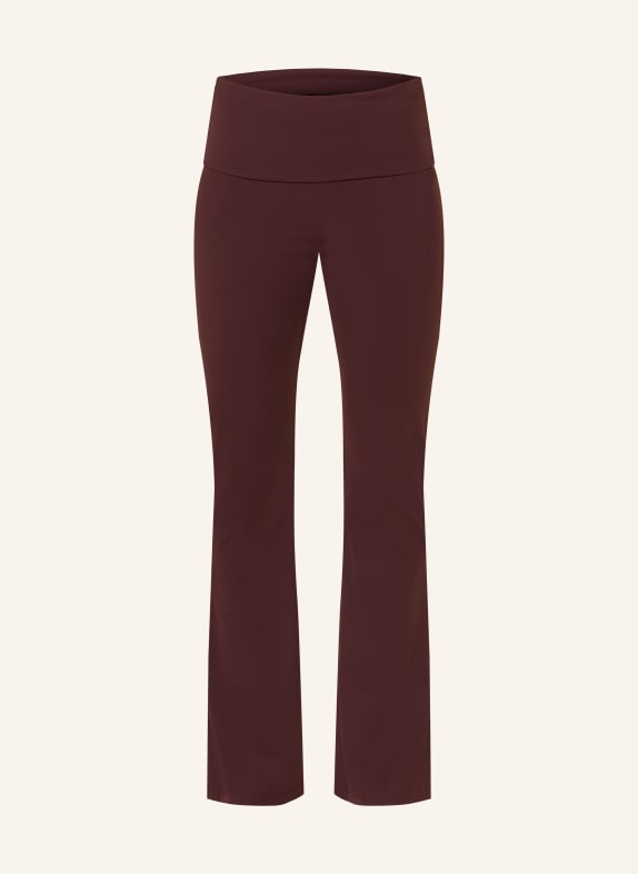 NEO NOIR ULIANNA leggings DARK RED