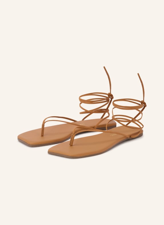 TKEES Zehentrenner LILU COGNAC
