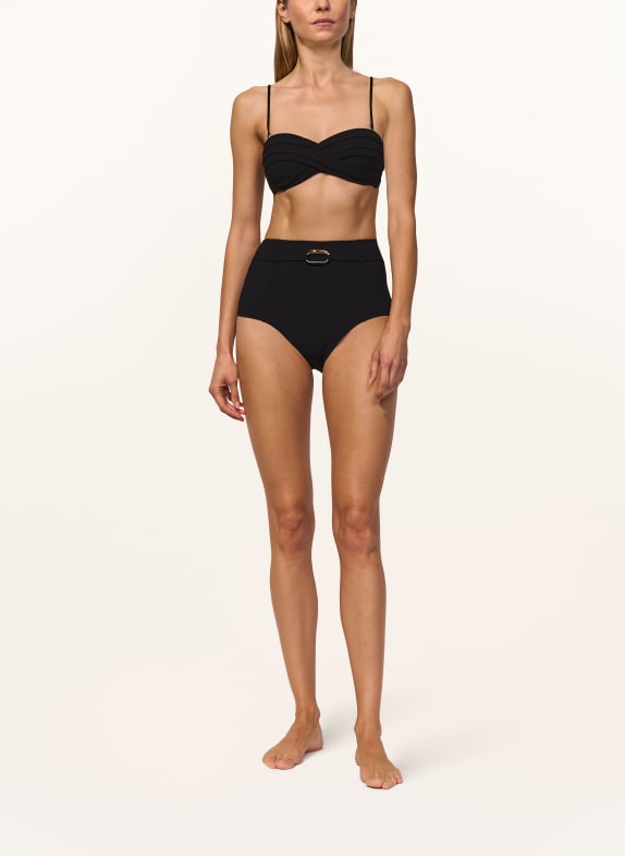 MARYAN MEHLHORN Bandeau-bikinitop SILHOUET ZWART