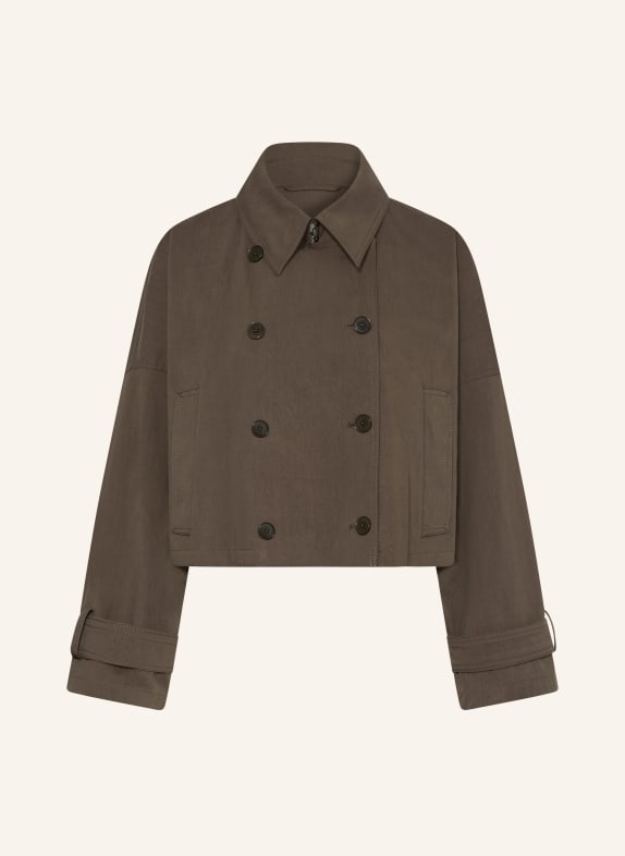 DRYKORN Trench-Jacke HELSBY DUNKELBRAUN