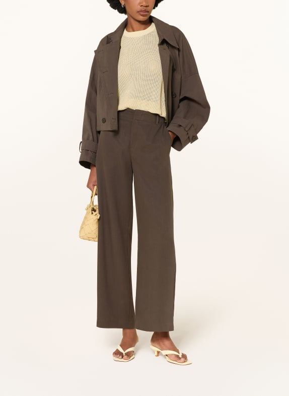 DRYKORN Trenchcoat HELSBY MØRKEBRUN
