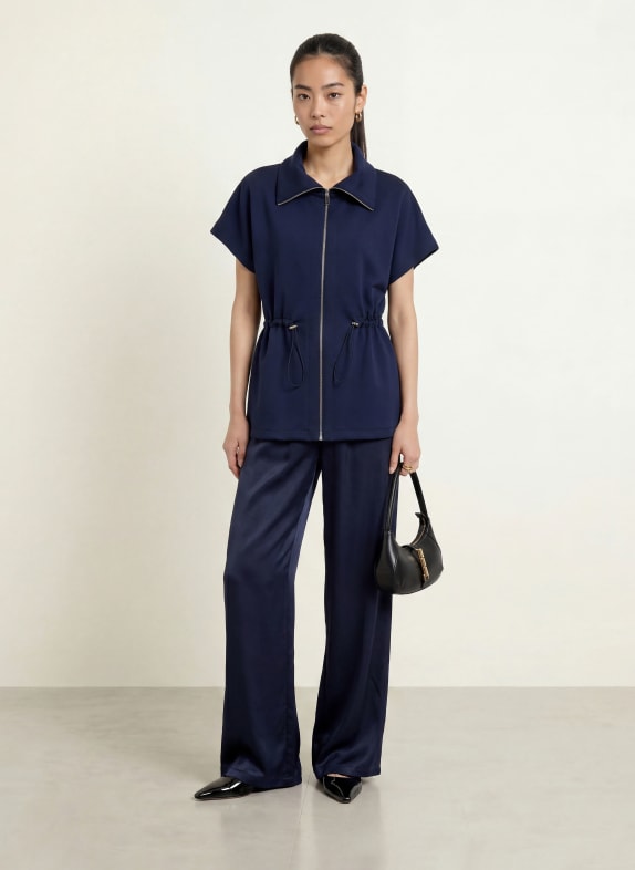 Joseph Ribkoff Vest DONKERBLAUW