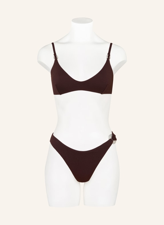 JETS Australia Bralette-bikinitop ALESSIA MARRON FONCÉ