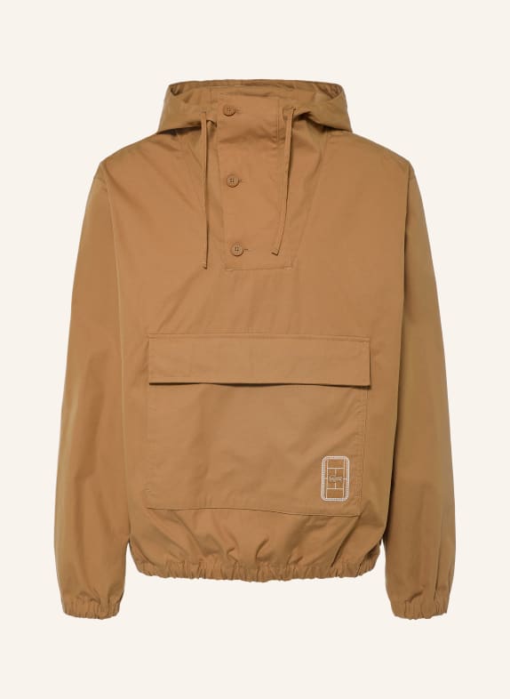 LACOSTE Schlupfjacke HELLBRAUN
