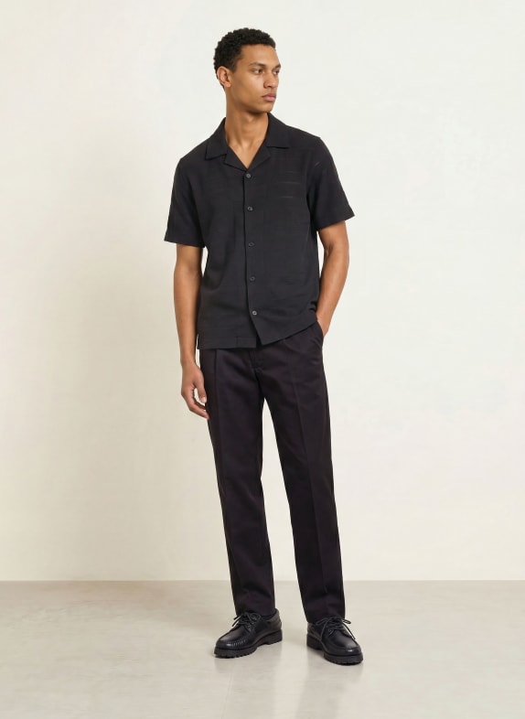 PAUL Resort-overhemd Comfort Fit ZWART