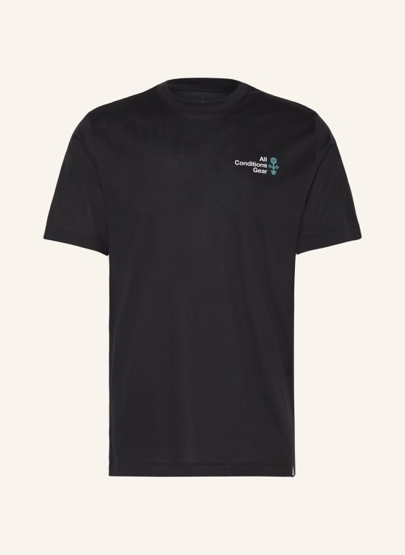 Nike ALL CONDITIONS GEAR TRAIL Running shirt BLACK