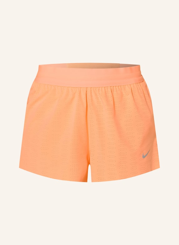 Nike 2-in-1 hardloopshort SWIFT NEONORANJE